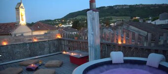 Cozy house with a Jacuzzi and an amazing view