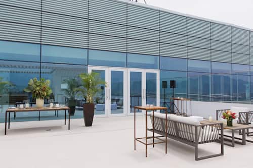 Terrasse sur le toit
