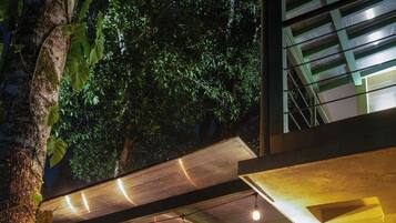 Overnattingsstedets uteområder