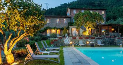 Tuscan Fizz, a traditional Stone Farmhouse with Private Pool and Amazing View among the Vineyards in Lucca