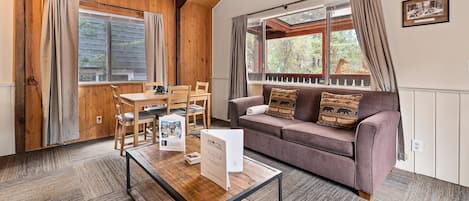 TV, fireplace, video-game console
