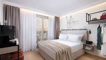 Double Room, Accessible | Egyptian cotton sheets, premium bedding, down comforters, pillowtop beds