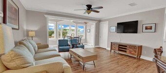 Pet-Friendly Bay View Home w/ Screened Pool Near Lighthouse
