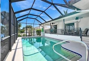 Piscine chauffée