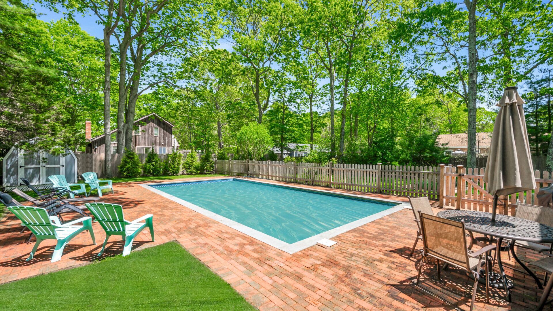East Hampton Farmhouse on Well-Landscape Acre, Expansive Backyard with...