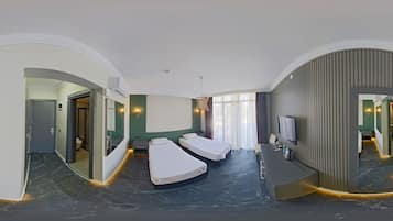 1 habitación, ropa de cama de alta calidad y minibar