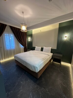 Economy Double Room | Premium bedding, minibar, in-room safe, free WiFi - Tangiers Hotel (Bodrum)