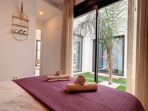 3 chambres, fer et planche Ă repasser, Wi-Fi gratuit, draps fournis