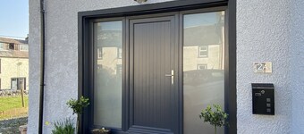 En-suite double room with sea views