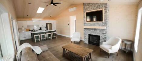 Älytelevisio, takka