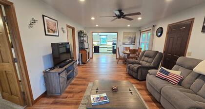Hillsboro Driftless Guesthouse is cozy and ready for you!