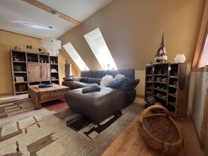 Appartement, salle de bains privée (Ferienwohnung Nr. 4) | Bar lounge