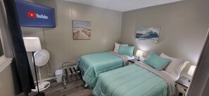 2 chambres, accès au Wi-Fi (inclus), literie fournie