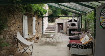 Mazet with private pool in the Ventoux
