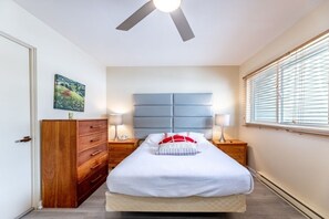 4 habitaciones, tabla de planchar con plancha, cuna de viaje y wifi 