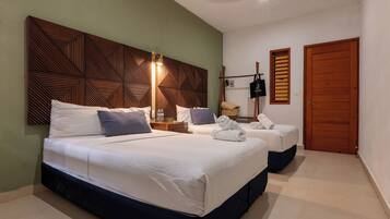 Roupas de cama antialérgicas, cofres nos quartos, Wi-Fi de cortesia