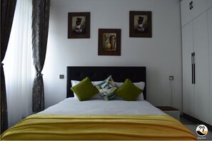 1 Schlafzimmer, Schreibtisch, Bügeleisen/Bügelbrett, WLAN