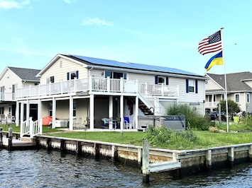 La Danza del Sol, four bedroom, three bath home on a Keenwik canal off the bay.