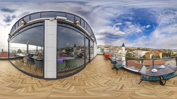 Terrasse sur le toit