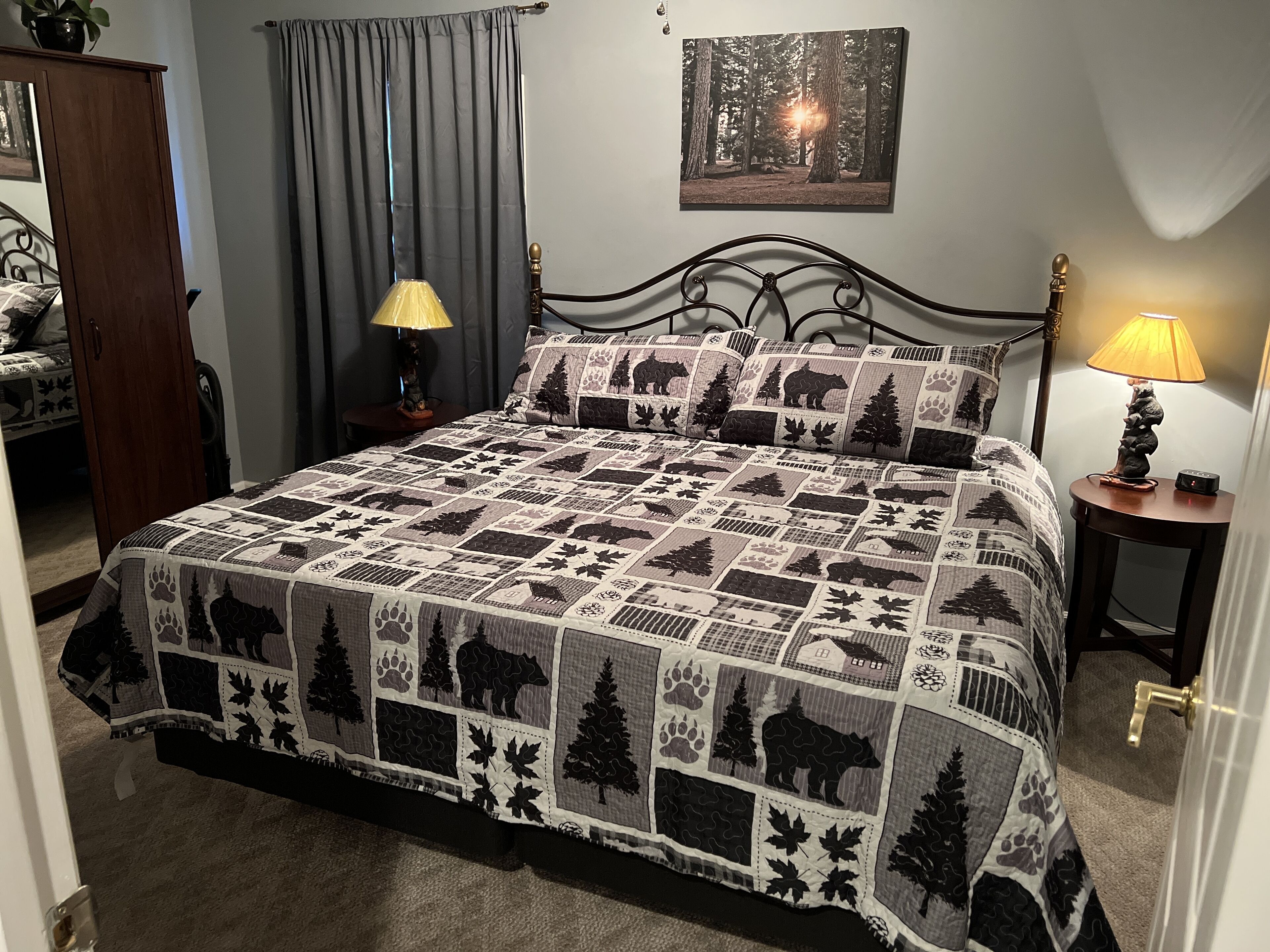 1 bedroom, iron/ironing board, free WiFi, bed sheets