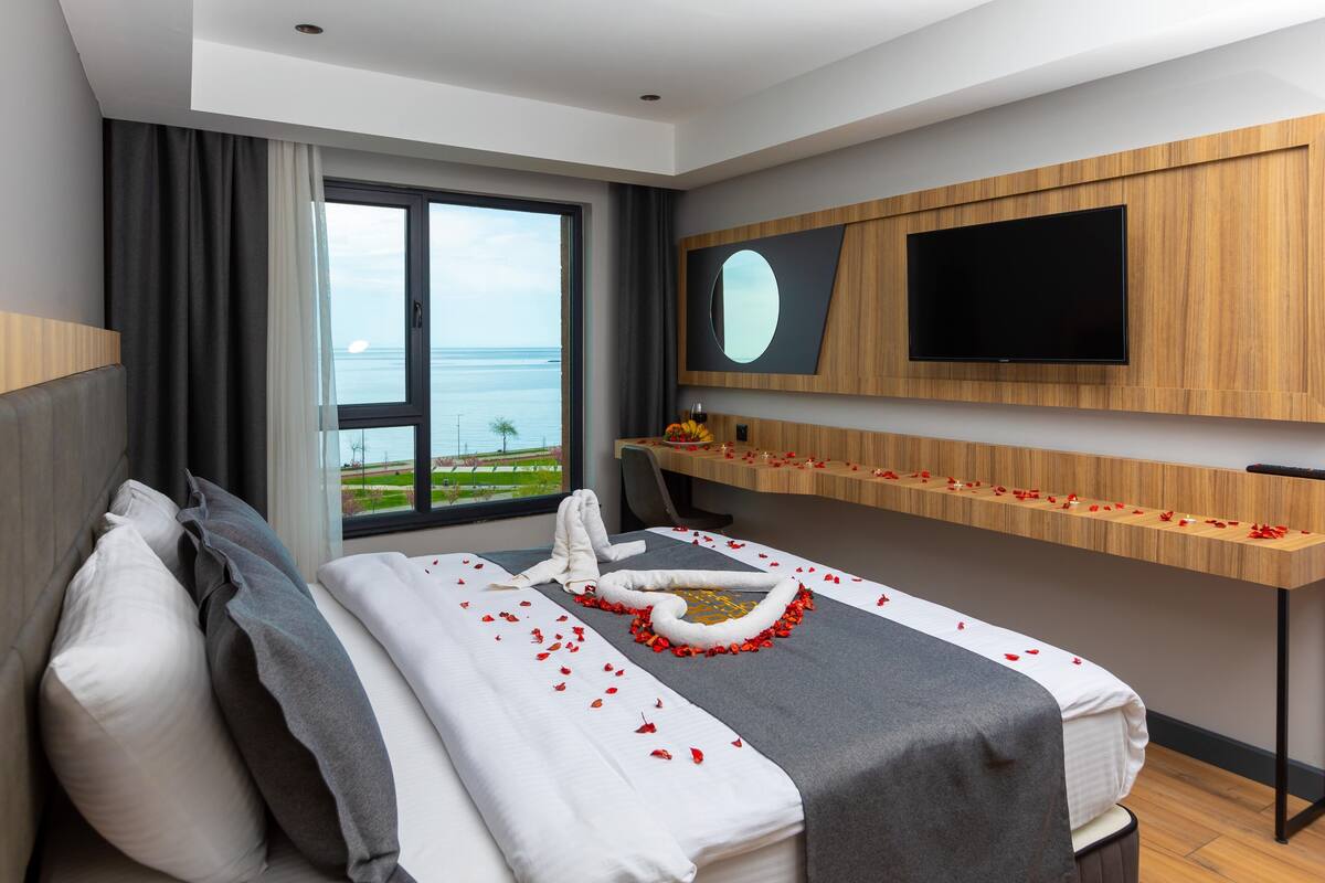Suite superior | Minibar, escritorio, espacio para trabajar con laptop y insonorización