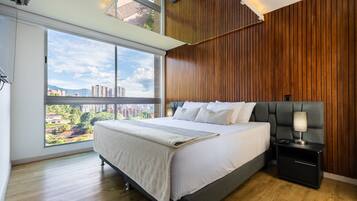 2 dormitorios, escritorio, wifi gratis y ropa de cama