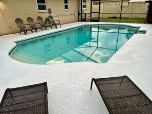 Alberca al aire libre 