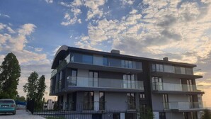 Fassade der Unterkunft