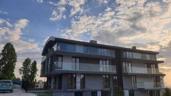 Façade de l’hébergement 