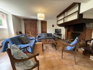 TV, fireplace - Saint Marty - Montory (MONTORY)