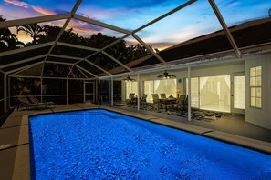 Uppvärmd pool