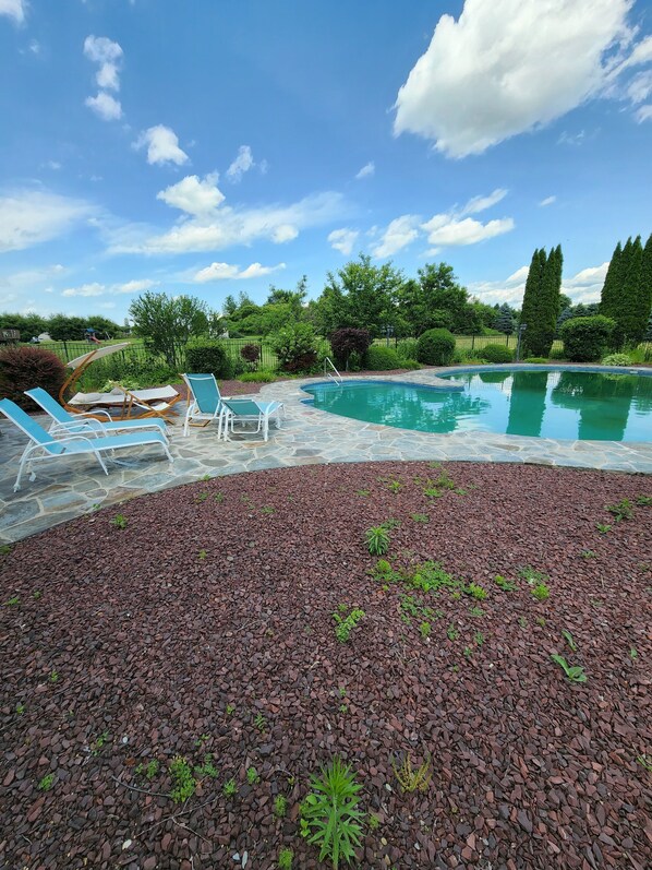 Außenpool, beheizter Pool