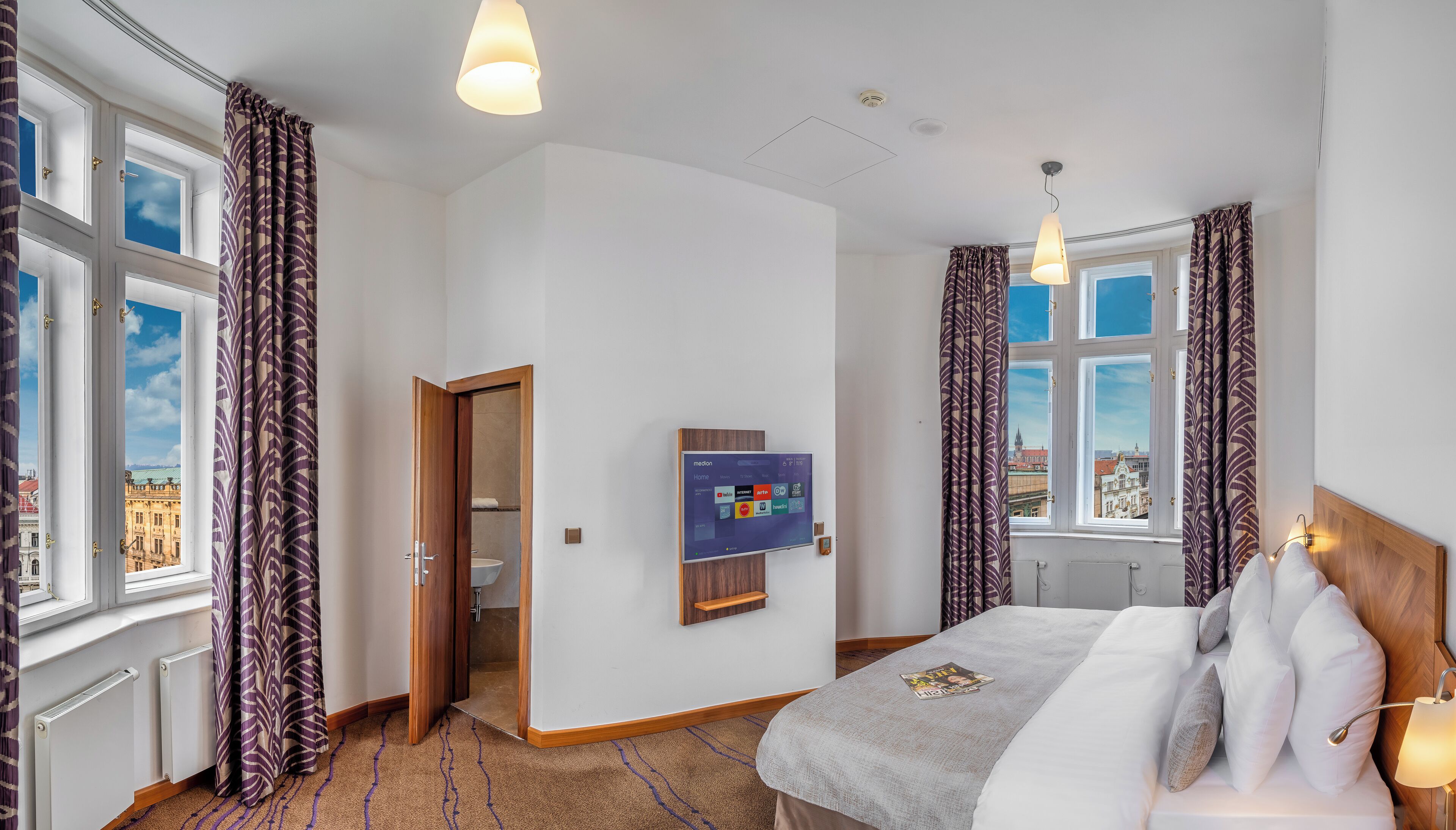 樓中樓客房 | 低過敏寢具、客房內保險箱、獨特裝潢、布置獨特