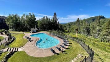 Indoor pool, a heated pool