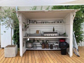 Enceinte de l’hébergement