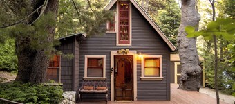 Fairytale themed secluded cabin- pets ok, king bed, fast Wi-Fi!