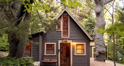 Fairytale themed secluded cabin- pets ok, king bed, fast Wi-Fi!
