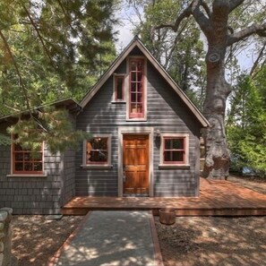 Exterior - Fairytale themed secluded cabin- pets ok, king bed, fast Wi-Fi! (Lake Arrowhead)