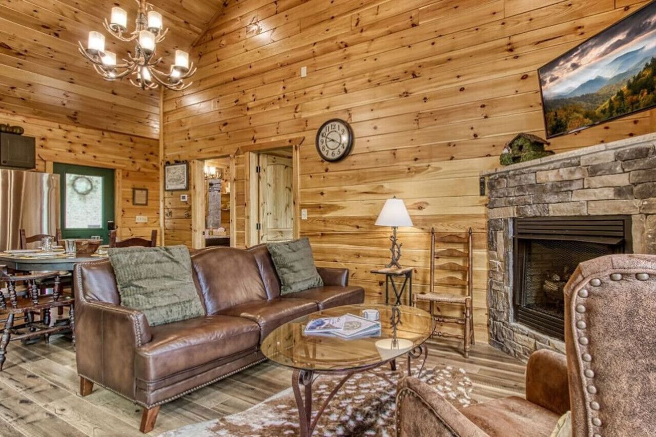 Smart TV, fireplace, video games, books
