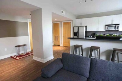 The Writer’s Loft-Super spacious! 1 real bdrm/bath in the heart of Downtown DSM