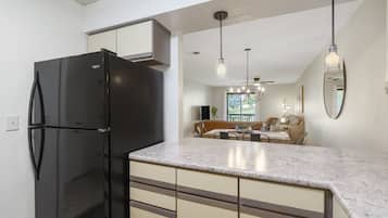 Condo, Multiple Beds, Balcony, Golf View (Bunker Ridge Respite) | Private kitchen | Coffee/tea maker