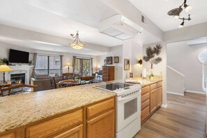 Condo, Multiple Beds, Patio, Garden View (All Fore the Best) | Private kitchen