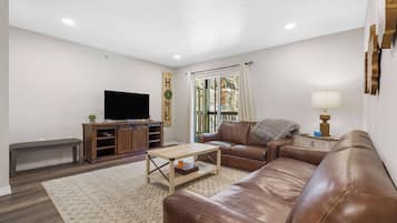 Condo, Multiple Beds, Patio, Garden View (Hillside Duo) | Living area | 42-inch flat-screen TV with digital channels