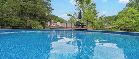 Seasonal outdoor pool