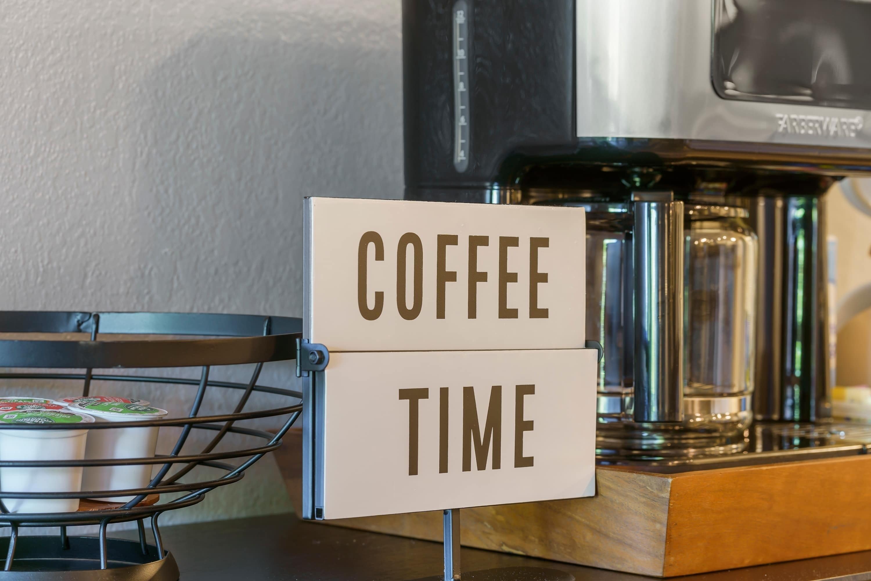 Kaffe og/eller kaffemaskin