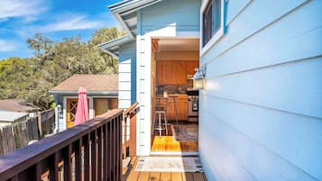 Casa, 1 cama de matrimonio | Jardines del alojamiento