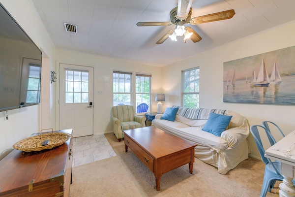 Panama City Vacation Rental | 3BR | 2BA | 1,452 Sq Ft | Stairs Required