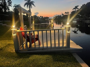 Property grounds - Waterfront Luxury RV Lot w/ Private Dock & Grill 430 (River Ranch)