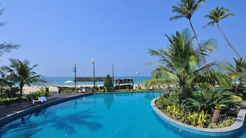 Seasonal outdoor pool