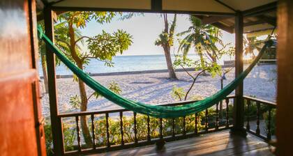 Crystal white sand resort